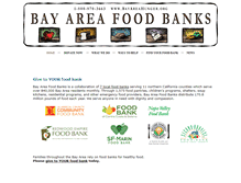 Tablet Screenshot of bayareahunger.org